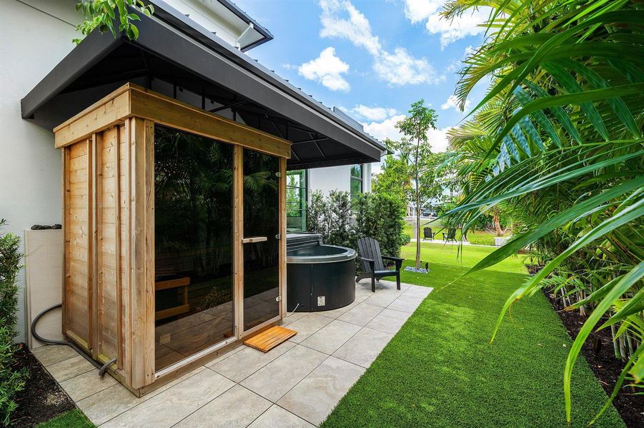 Sauna/Cold Plunge Sauna/Cold Plunge