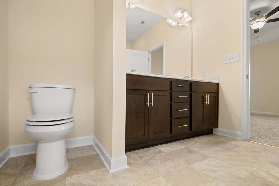 Representative furnished interior of a home built from the Bladen by Caviness & Cates Communities in Maggie Way, Wendell (Image 152).