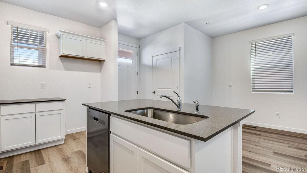 Furnished interior view inside a new home in Settlers Crossing, Commerce City (Image 7).