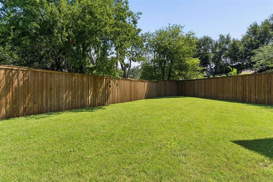 Exterior details and patio area of a home in , Dallas (Image 25). Exterior details and patio area of a home in , Dallas (Image 25).