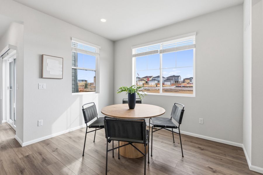 Furnished interior view inside a new home in Windler, Aurora (Image 9).