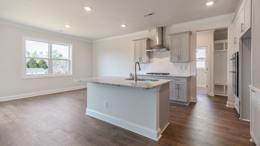 Furnished interior view inside a new home in The Manors at Winston Pointe, Clayton (Image 2).