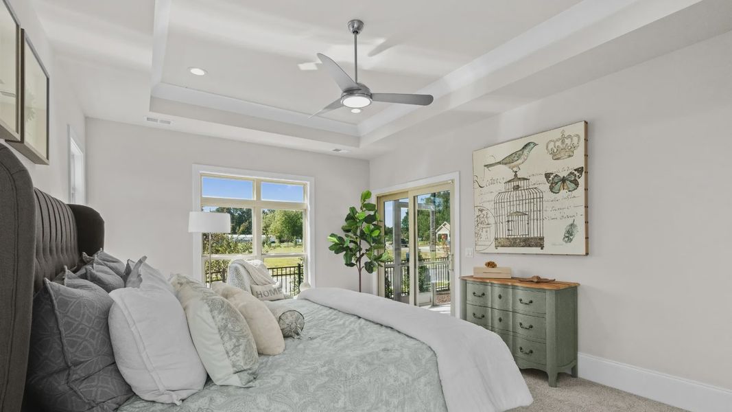 Furnished interior view inside a new home in Courtyards by Carrell, Ocean Isle Beach (Image 29). Furnished interior view inside a new home in Courtyards by Carrell, Ocean Isle Beach (Image 29).
