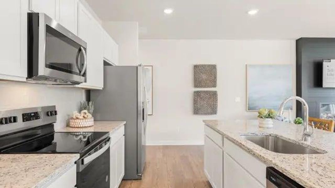 Furnished interior view inside a new home in , Lawrenceville (Image 9).