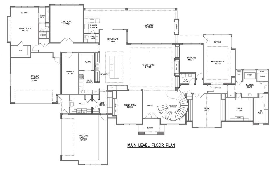 2D floor plan layout of this home in , Austin, TX (Image 3).