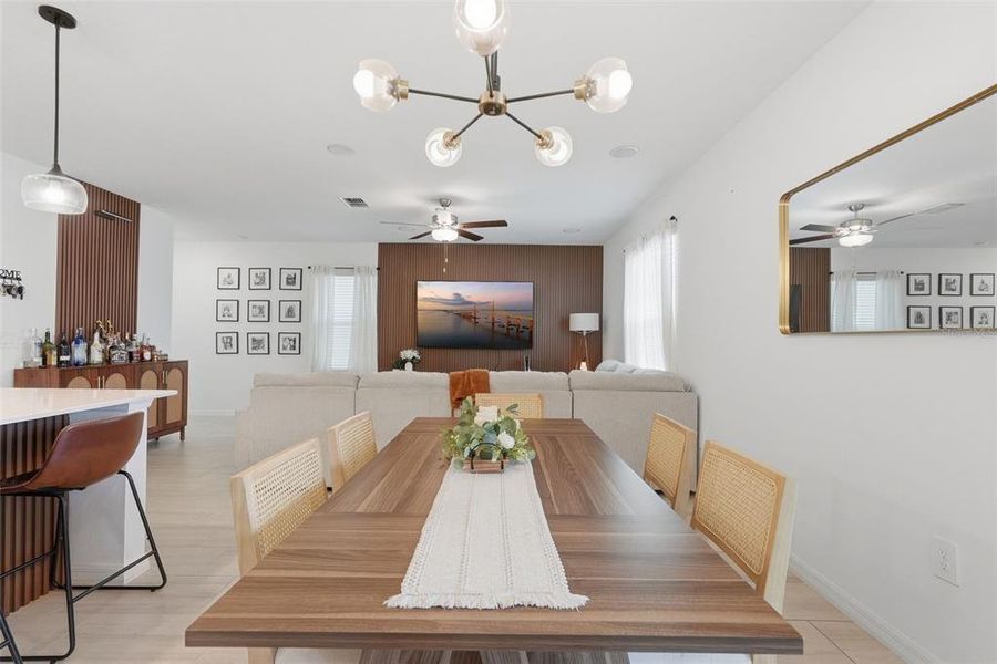 Furnished interior view inside a new home in Connerton, Land O' Lakes (Image 8). Furnished interior view inside a new home in Connerton, Land O' Lakes (Image 8).