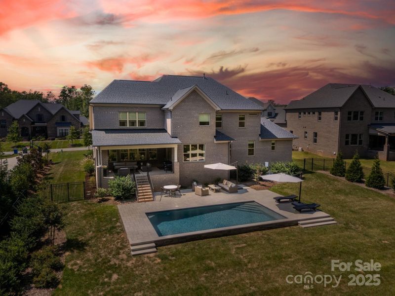 Front exterior of a new home in , Waxhaw, NC, highlighting curb appeal (Image 22).