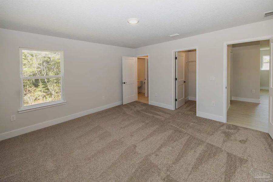 Spacious, unfurnished interior of a new home in Parkland Place, Pace (Image 33). Spacious, unfurnished interior of a new home in Parkland Place, Pace (Image 33).