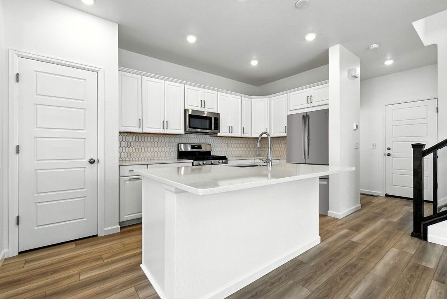 Furnished interior view inside a new home in Farmlore, Brighton (Image 9).