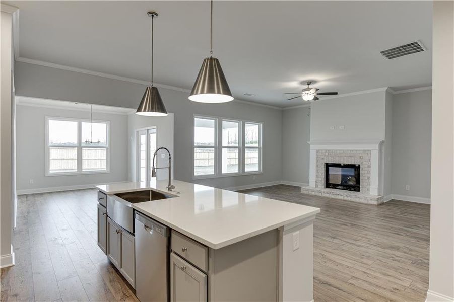 Furnished interior view inside a new home in , Jefferson (Image 11). Furnished interior view inside a new home in , Jefferson (Image 11).