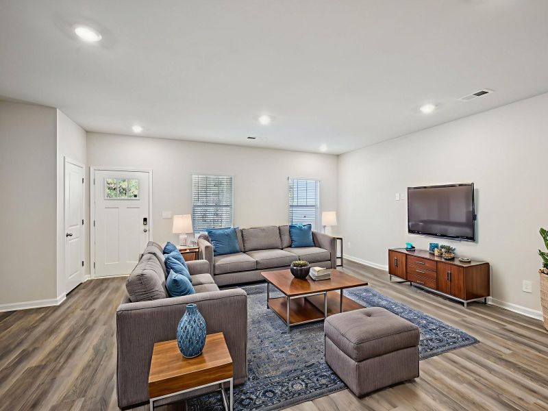 Furnished interior view inside a new home in Avalon - Vista Series, Conyers (Image 3).