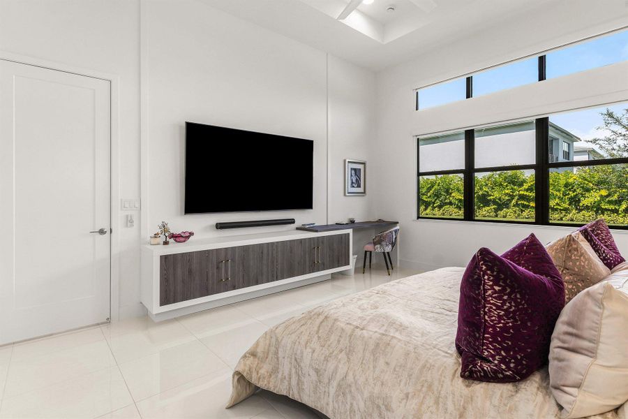 Furnished interior view inside a new home in , Boca Raton (Image 13). Furnished interior view inside a new home in , Boca Raton (Image 13).