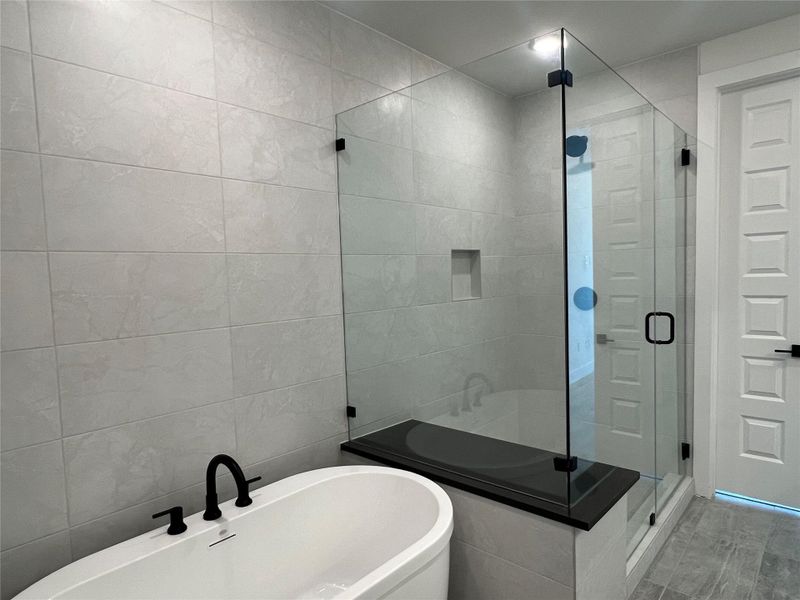 Furnished interior view inside a new home in The Grove, Austin (Image 17).