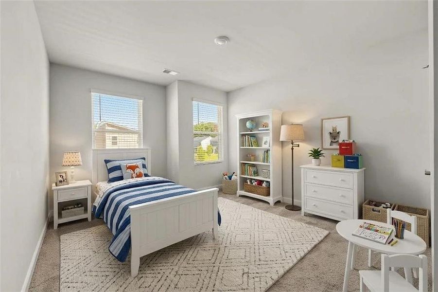 Furnished interior view inside a new home in , Union City (Image 10).