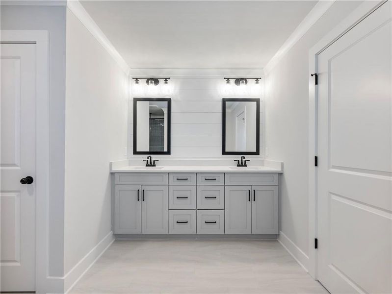 Furnished interior view inside a new home in , Lawrenceville (Image 18).