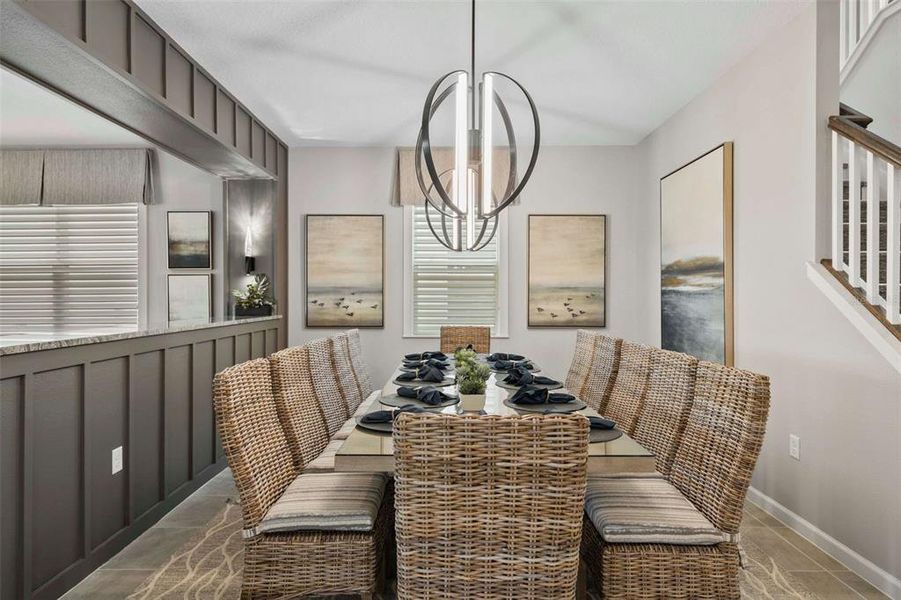Furnished interior view inside a new home in , Kissimmee (Image 17).