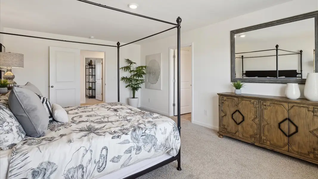 Furnished interior view inside a new home in Millstone Village, Morristown (Image 14).