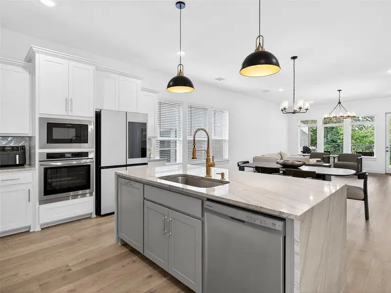 Furnished interior view inside a new home in , McKinney (Image 3).