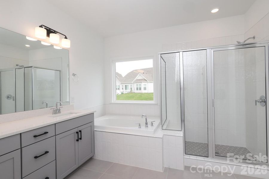 Furnished interior view inside a new home in Estates at Sugar Creek, Indian Land (Image 16).