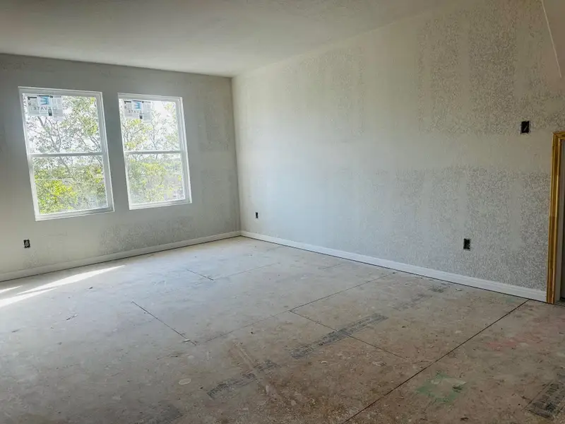 In-progress construction of a new home in Patterson Ranch, Georgetown, TX (Image 8).