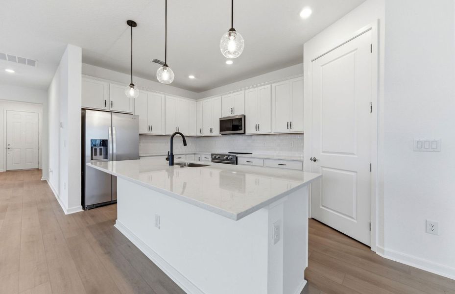 Furnished interior view inside a new home in Seaire, Parrish (Image 10).