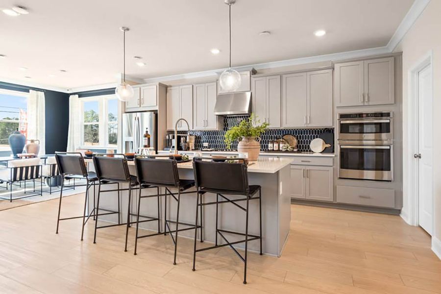 Furnished interior view inside a new home in Nichols Farm, Dacula (Image 14).