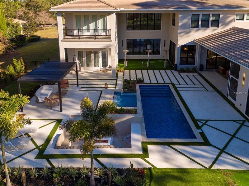 Exterior details and patio area of a home in , Montverde (Image 21). Exterior details and patio area of a home in , Montverde (Image 21).