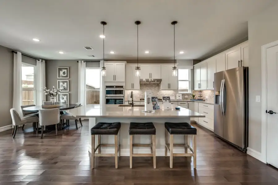 Representative furnished interior of a home built from the Chilton by Pulte Homes in Spring Branch Preserve, Montgomery (Image 11).