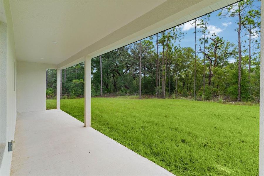 Exterior details and patio area of a home in , Citrus Springs (Image 25).