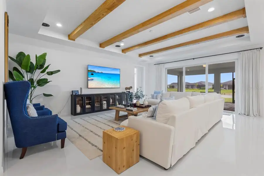 Furnished interior view inside a new home in , Punta Gorda (Image 13).