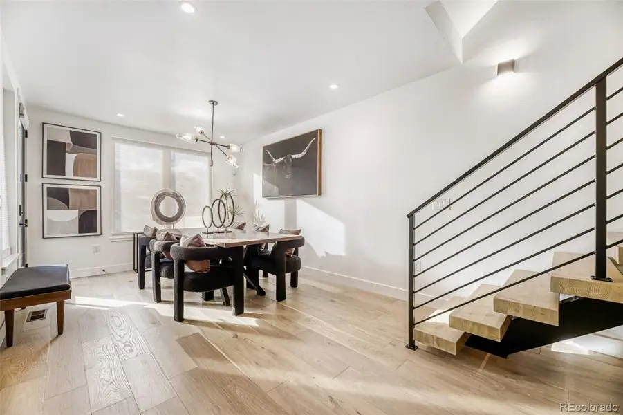 Furnished interior view inside a new home in , Denver (Image 5).