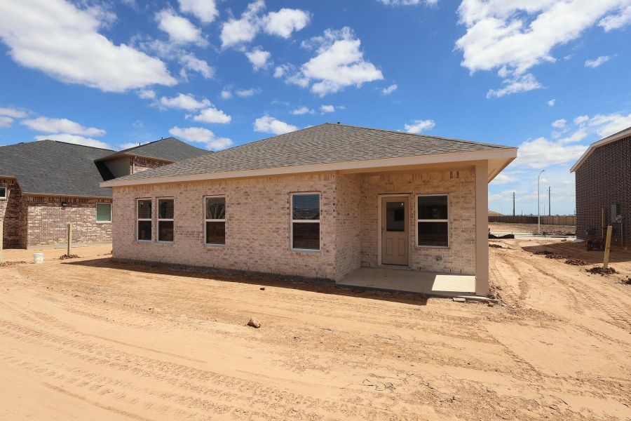 In-progress construction of a new home in Aspire at Ashland, Angleton, TX (Image 18).