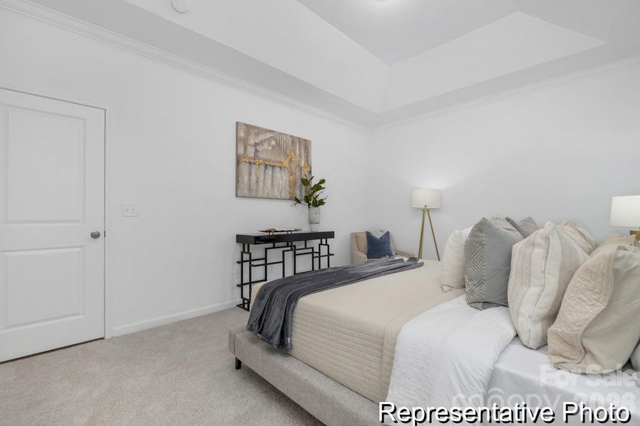 Furnished interior view inside a new home in Whispering Hills, Locust (Image 4). Furnished interior view inside a new home in Whispering Hills, Locust (Image 4).