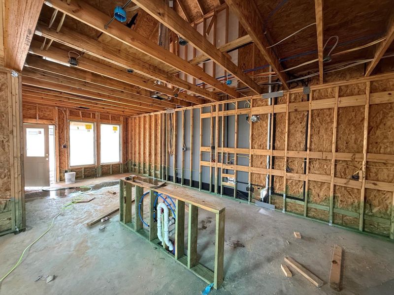 In-progress construction of a new home in Candela, Richmond, TX (Image 9).