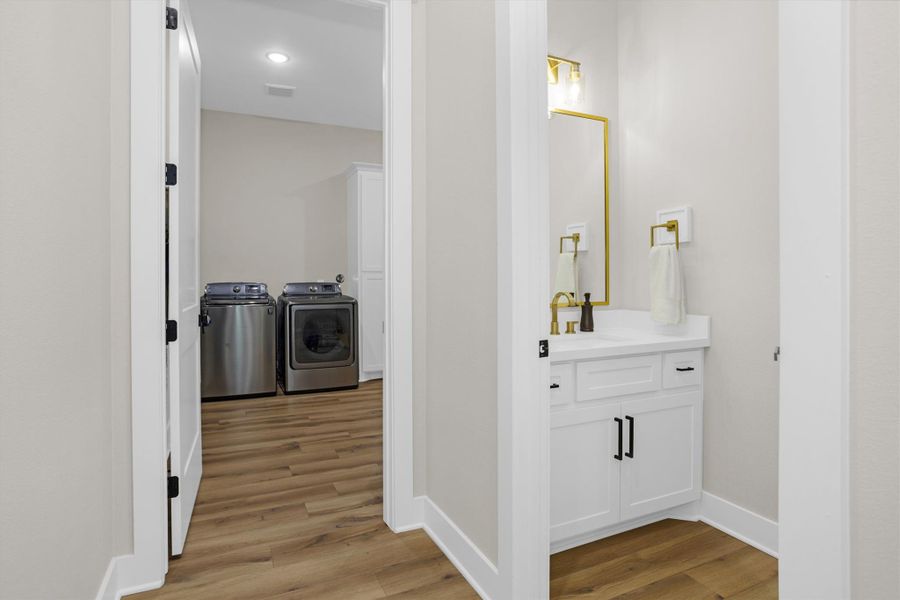 Furnished interior view inside a new home in , Montgomery (Image 31).