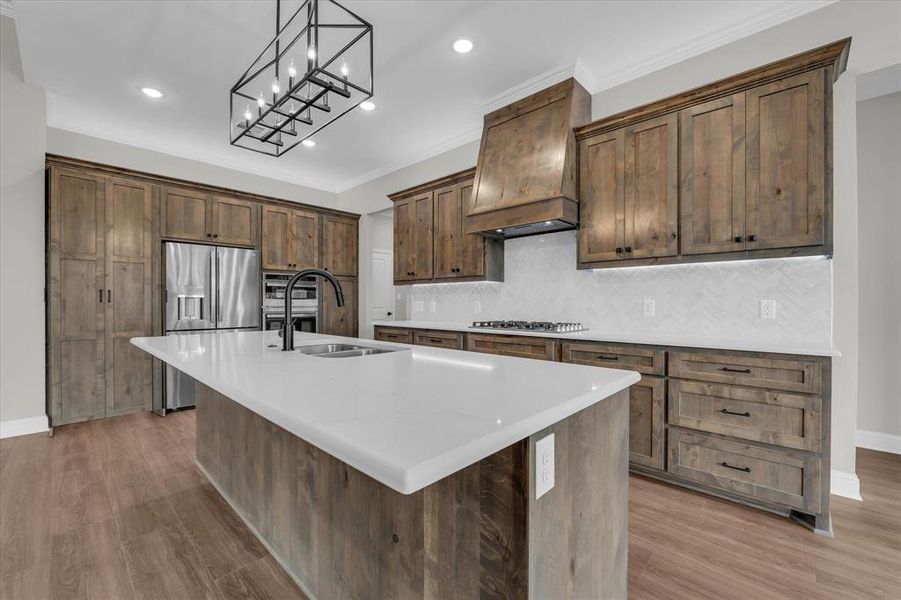 Furnished interior view inside a new home in , Robinson (Image 13). Furnished interior view inside a new home in , Robinson (Image 13).