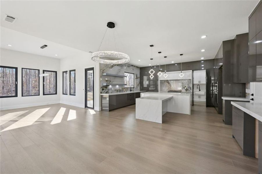 Furnished interior view inside a new home in , Auburn (Image 13).