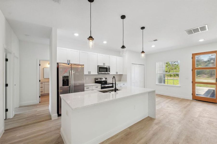 Furnished interior view inside a new home in , Ocala (Image 14).