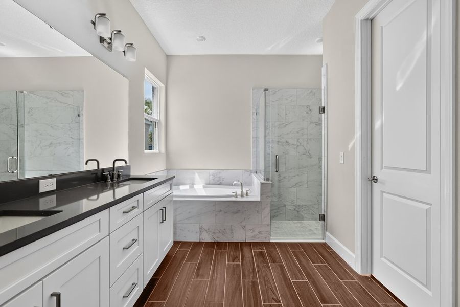 Furnished interior view inside a new home in Westview Community Group Page, Kissimmee (Image 3).