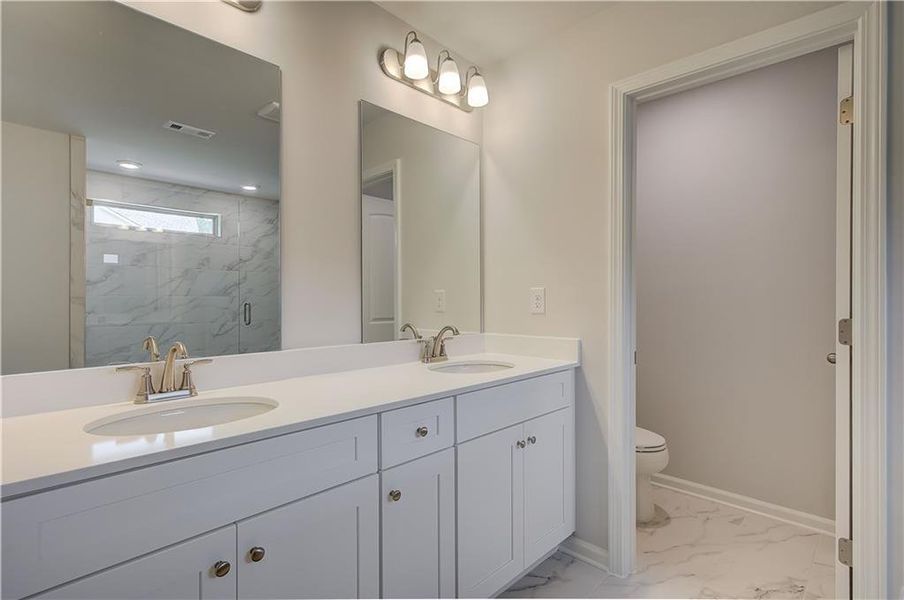 Furnished interior view inside a new home in Hamilton Lakes, Lawrenceville (Image 10).