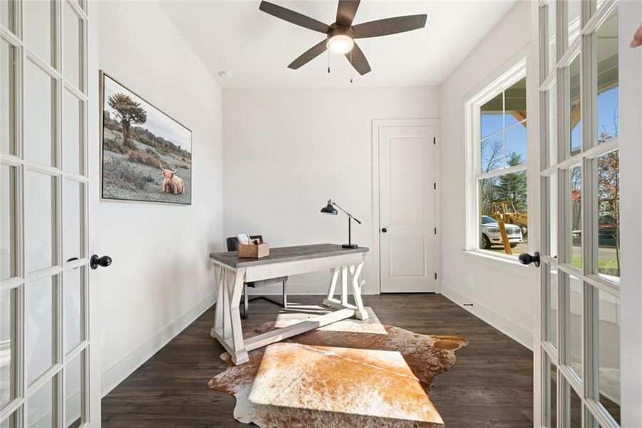 Furnished interior view inside a new home in , Ellijay (Image 11).