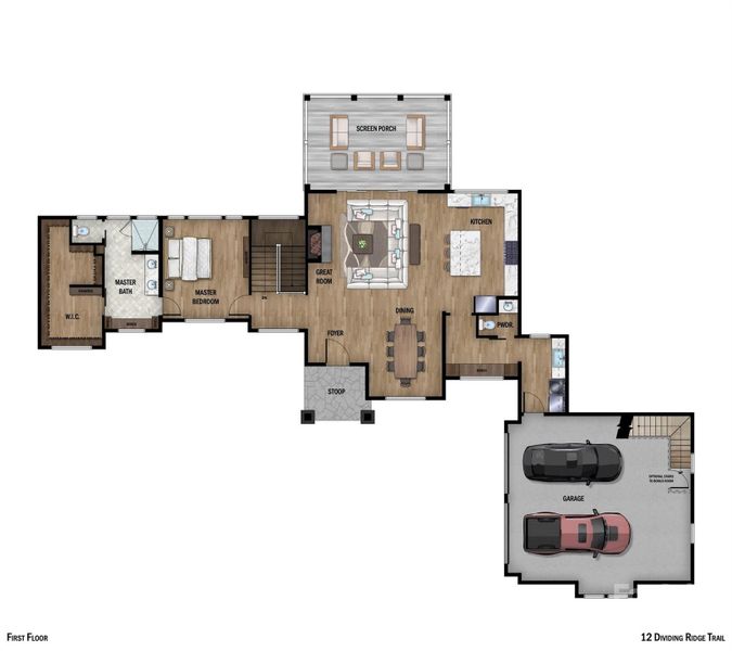 Main Level Floor Plan