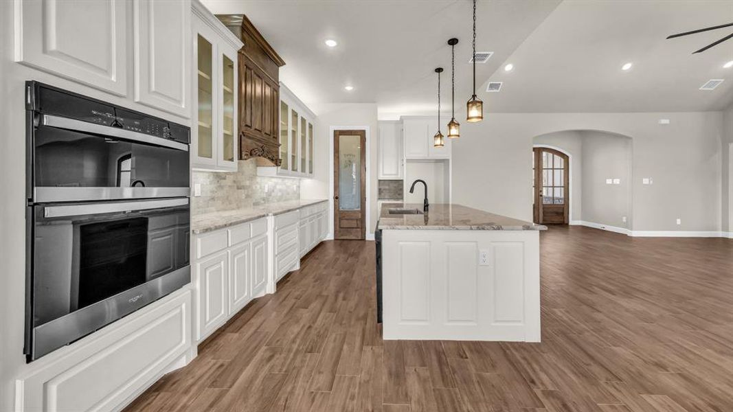 Furnished interior view inside a new home in , Poolville (Image 12).