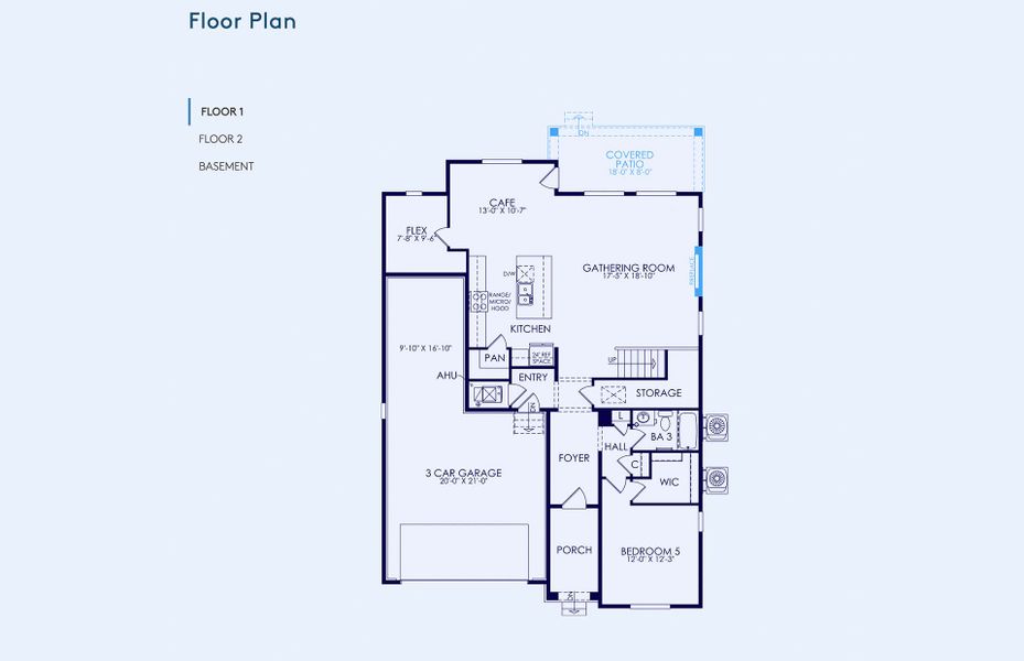 2D floor plan layout of this home in Harvest Crossing, Aurora, CO (Image 7). 2D floor plan layout of this home in Harvest Crossing, Aurora, CO (Image 7).