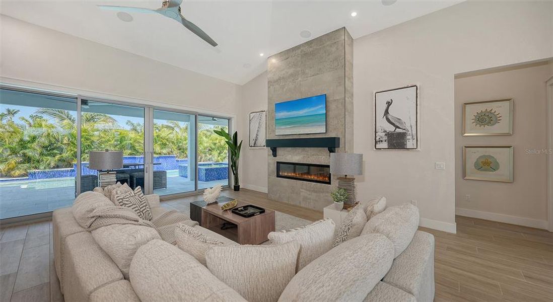 Furnished interior view inside a new home in , Bradenton (Image 33).