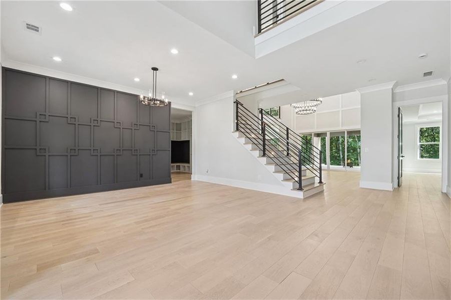 Spacious, unfurnished interior of a new home in , Commerce (Image 61).