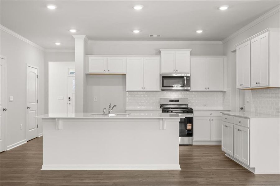 Furnished interior view inside a new home in Falcon Landing, Gainesville (Image 12).