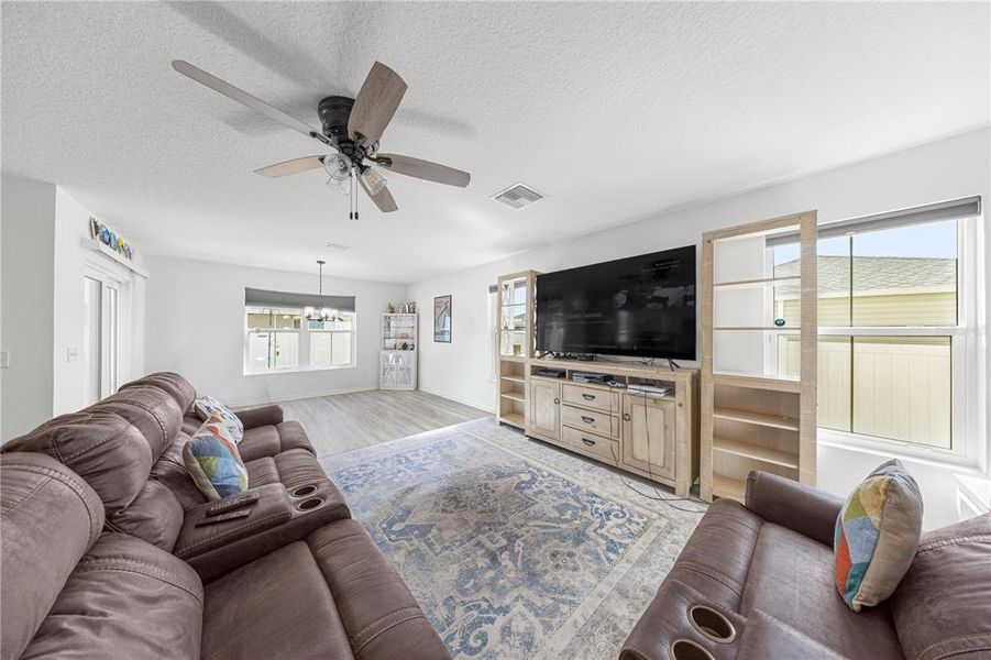 Furnished interior view inside a new home in , Okahumpka (Image 4). Furnished interior view inside a new home in , Okahumpka (Image 4).