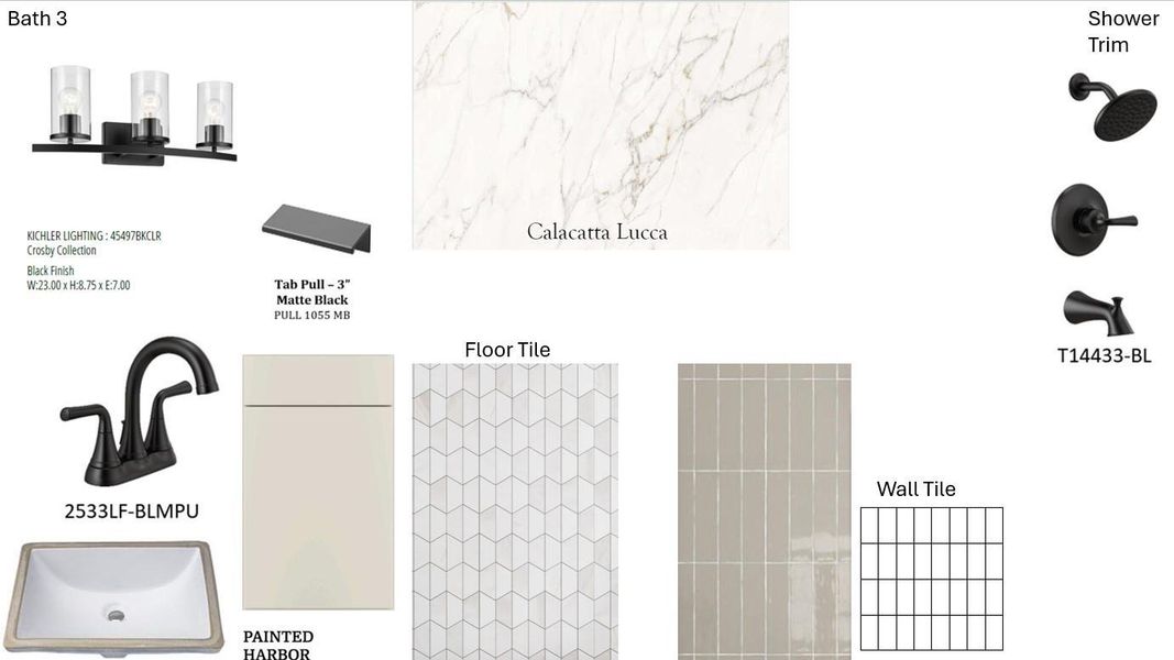 BATH 3 SELECTIONS BATH 3 SELECTIONS