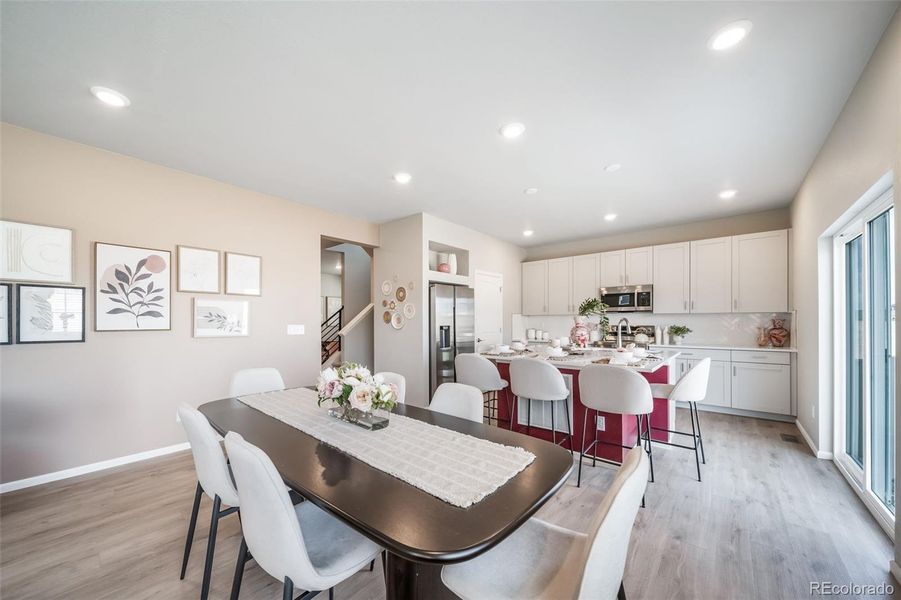 Furnished interior view inside a new home in , Aurora (Image 4).